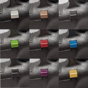 Serpico Performance® Gen 1-3 Aluminum Magazine Release Extended and Serrated
