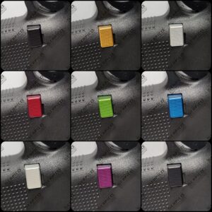 Serpico Performance® Gen 4-5 Aluminum Magazine Release Serrated