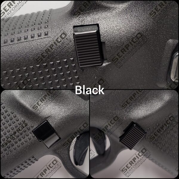 Serpico Performance® Gen 4-5 Aluminum Magazine Release Serrated - Image 4