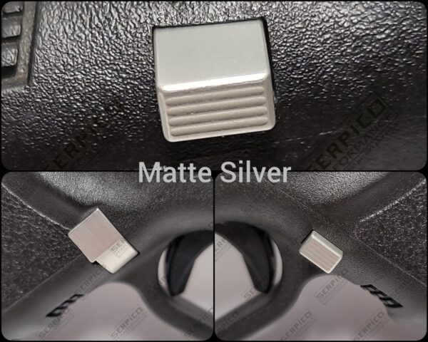 Serpico Performance® Gen 1-3 Aluminum Magazine Release Extended and Serrated - Image 6