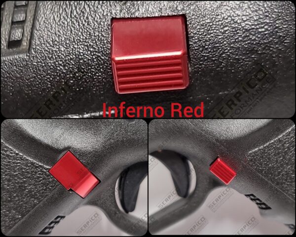 Serpico Performance® Gen 1-3 Aluminum Magazine Release Extended and Serrated - Image 11