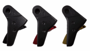 Serpico Performance® Bravo AL™ Flat Face Aluminum Trigger Shoe BLACK fits Gen 1-4 Glock and P80 All Models