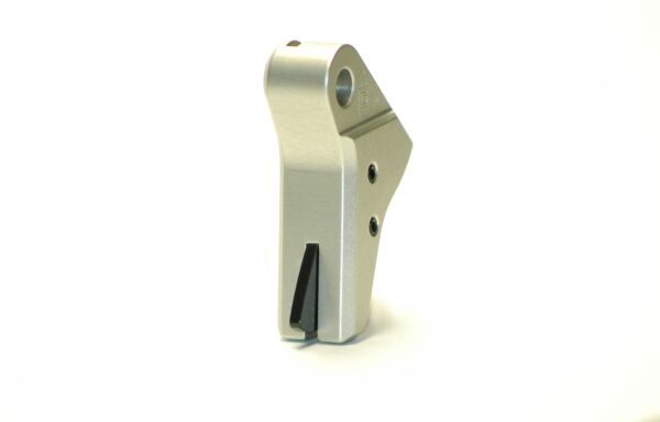 Serpico Performance® Bravo AL™ Flat Face Aluminum Trigger Shoe SILVER fits Gen 1-4 Glock and P80 All Models - Image 2