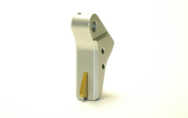 Serpico Performance® Bravo AL™ Flat Face Aluminum Trigger Shoe SILVER fits Gen 1-4 Glock and P80 All Models - Image 4