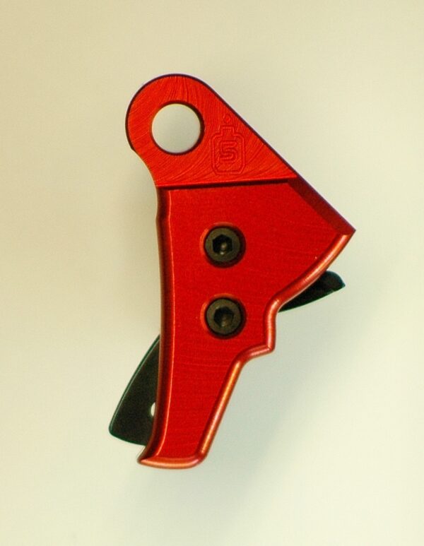 Serpico LYTE Gen 3-4 Aluminum Enhanced Trigger Shoe Inferno Red fits Glock - Image 4