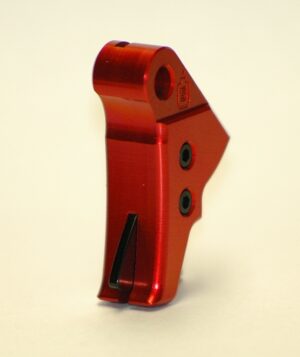Serpico LYTE Gen 3-4 Aluminum Enhanced Trigger Shoe Inferno Red fits Glock