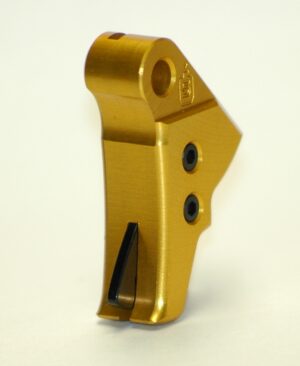 Serpico LYTE Gen 3-4 Aluminum Enhanced Trigger Shoe Midas Gold fits Glock