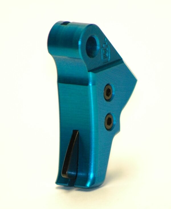 Serpico LYTE Gen 3-4 Aluminum Enhanced Trigger Shoe Cerulean Blue fits Glock