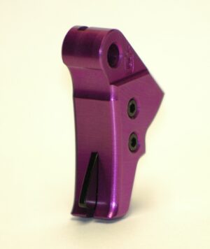 Serpico LYTE Gen 3-4 Aluminum Enhanced Trigger Shoe Poison Purple fits Glock