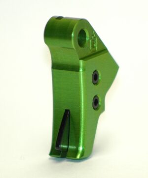 Serpico LYTE Gen 3-4 Aluminum Enhanced Trigger Shoe Zombie Green fits Glock