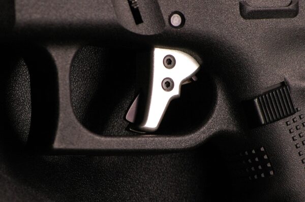 Serpico LYTE Gen 3-4 Aluminum Enhanced Trigger Shoe Silver fits Glock - Image 5