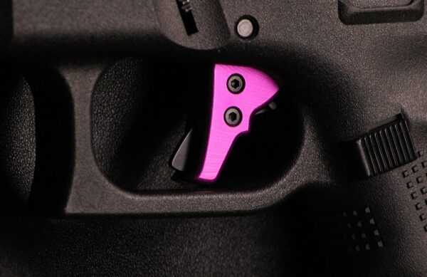 Serpico LYTE Gen 3-4 Aluminum Enhanced Trigger Shoe Poison Purple fits Glock - Image 4
