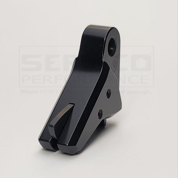 Serpico Performance® Bravo AL™ Flat Face Aluminum Trigger Shoe BLACK fits Gen 5 Glock - Image 5
