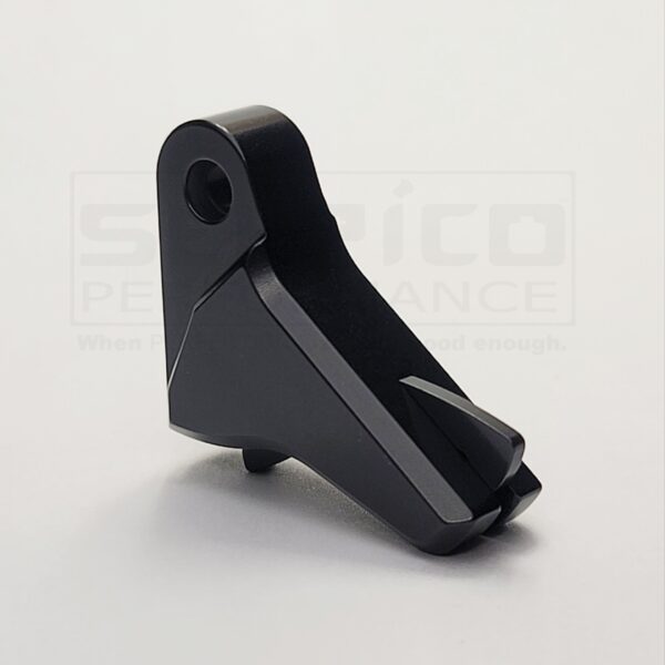 Serpico Performance® Bravo AL™ Flat Face Aluminum Trigger Shoe BLACK fits Gen 5 Glock - Image 7