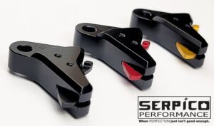 Serpico Performance® Bravo AL™ Flat Face Aluminum Trigger Shoe BLACK fits Gen 5 Glock