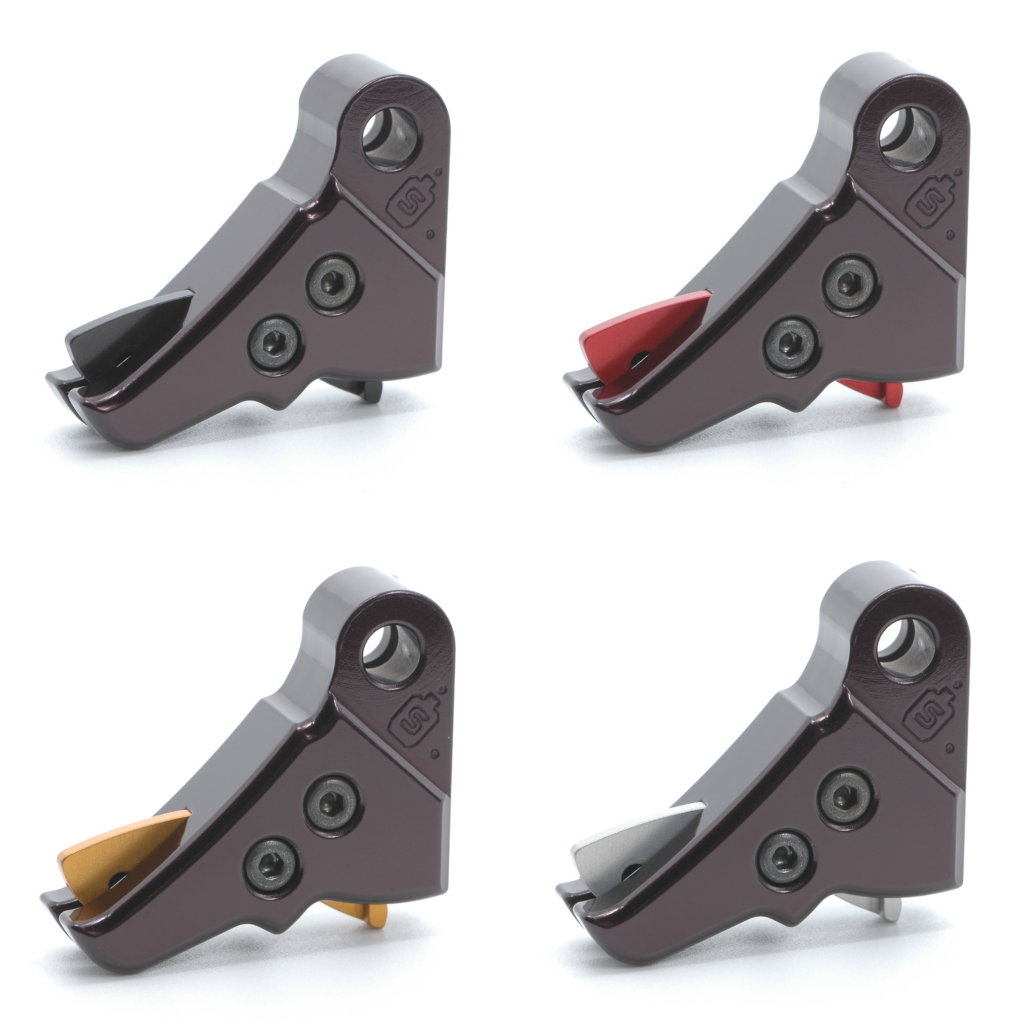 Serpico LYTE Gen 3-4 Aluminum Enhanced Trigger Shoe Black fits Glock