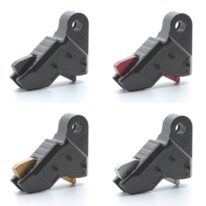 Serpico Performance STRYKE 5 Aluminum Flat Faced Trigger Shoe Matte Black fits Glock Gen 5