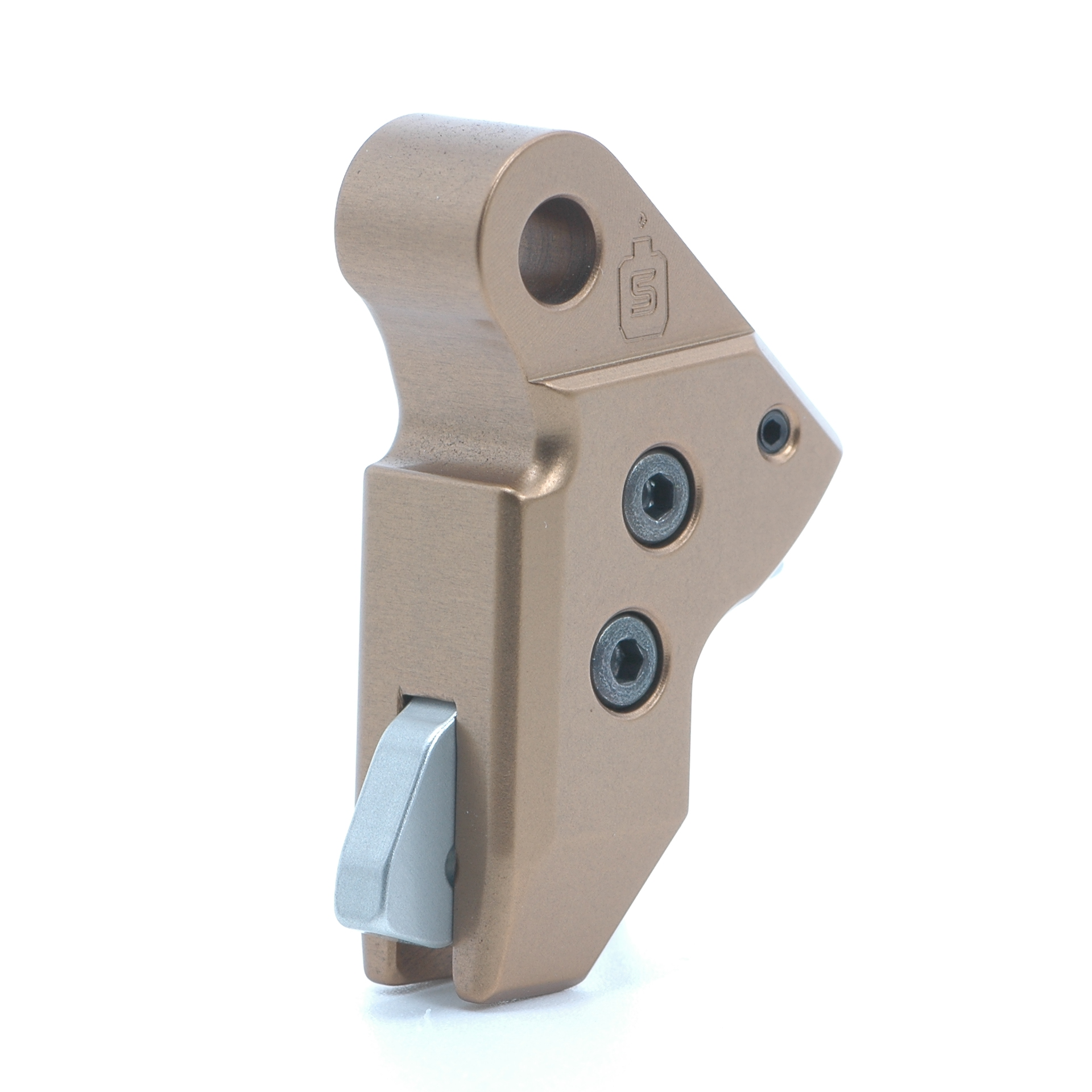 Serpico Performance STRYKOUT™ Gen 3-4 Trigger Shoe FDE/Brown for Glock® - Image 4