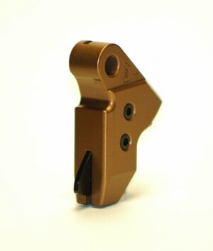Serpico Performance STRYKOUT™ Gen 3-4 Trigger Shoe FDE/Brown for Glock®