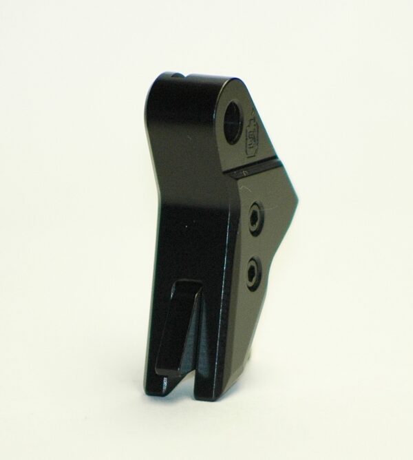 Serpico TANTO™ Gen 3-4 Aluminum Flat Faced Trigger Shoe Black fits Glock - Image 3