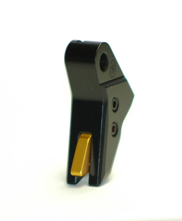 Serpico TANTO™ Gen 3-4 Aluminum Flat Faced Trigger Shoe Black fits Glock - Image 9
