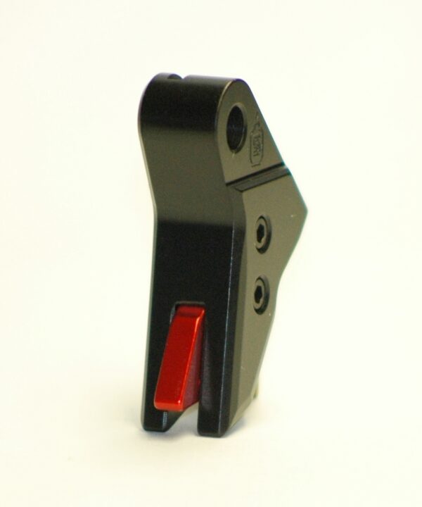 Serpico TANTO™ Gen 3-4 Aluminum Flat Faced Trigger Shoe Black fits Glock - Image 2