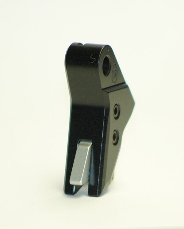 Serpico TANTO™ Gen 3-4 Aluminum Flat Faced Trigger Shoe Black fits Glock - Image 5