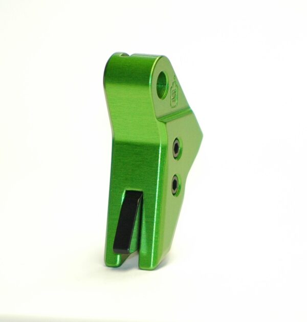 Serpico TANTO™ Gen 3-4 Aluminum Flat Faced Trigger Shoe Zombie Green fits Glock - Image 2