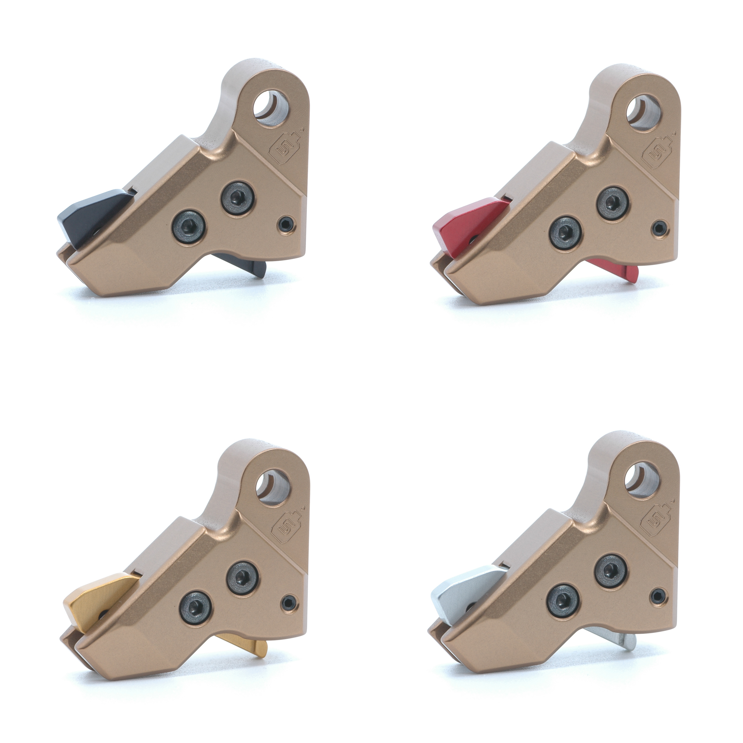 Serpico Performance STRYKOUT™ Gen 3-4 Trigger Shoe FDE/Brown for Glock®