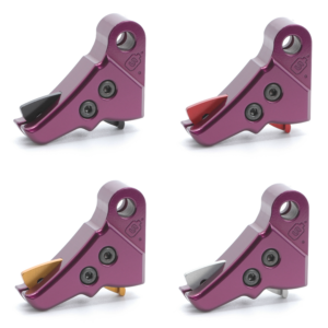 Serpico LYTE Gen 3-4 Aluminum Enhanced Trigger Shoe Poison Purple fits Glock