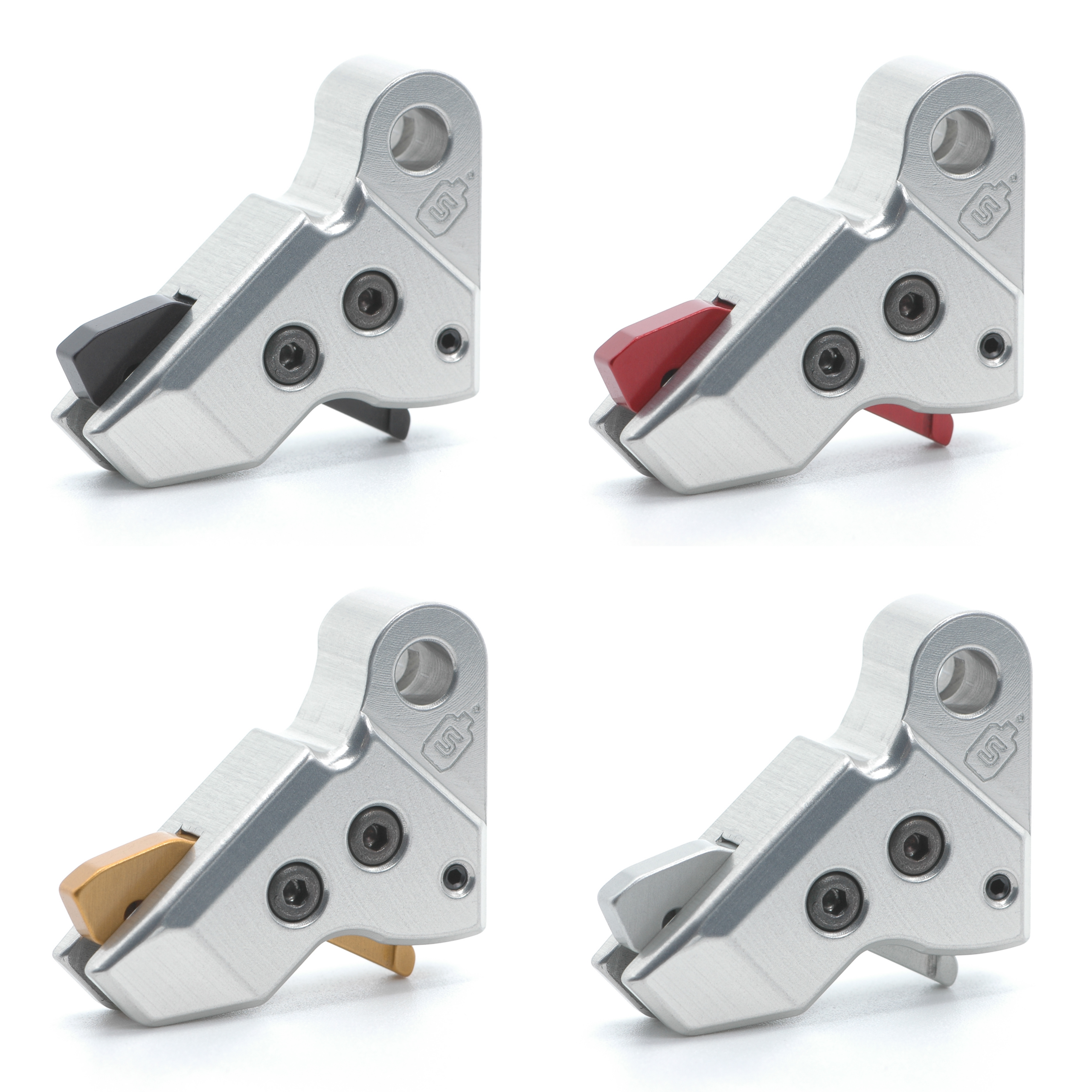Serpico Performance STRYKOUT™ Gen 3-4 Trigger Shoe Silver for Glock®